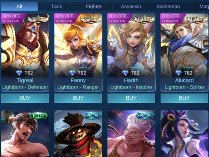 cara dapetin skin gratis di game tanpa top up